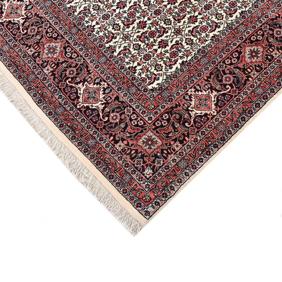 Tapis persan - Bidjar carré  - 210 x 199 cm - multicolore