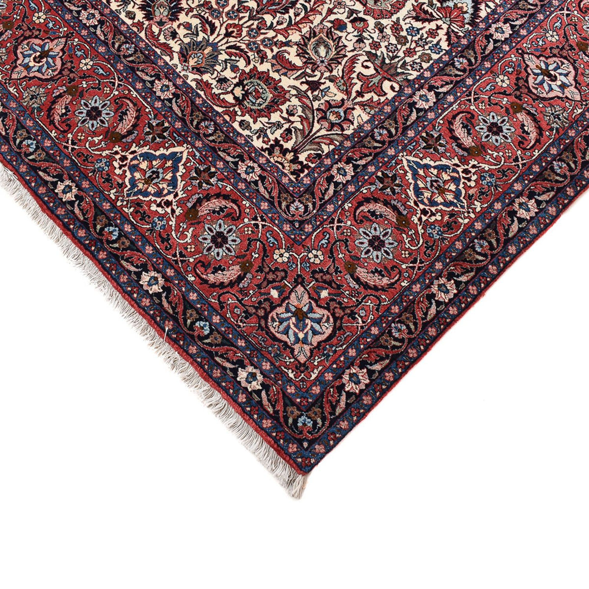 Tapis persan - Bidjar - 412 x 302 cm - marron clair