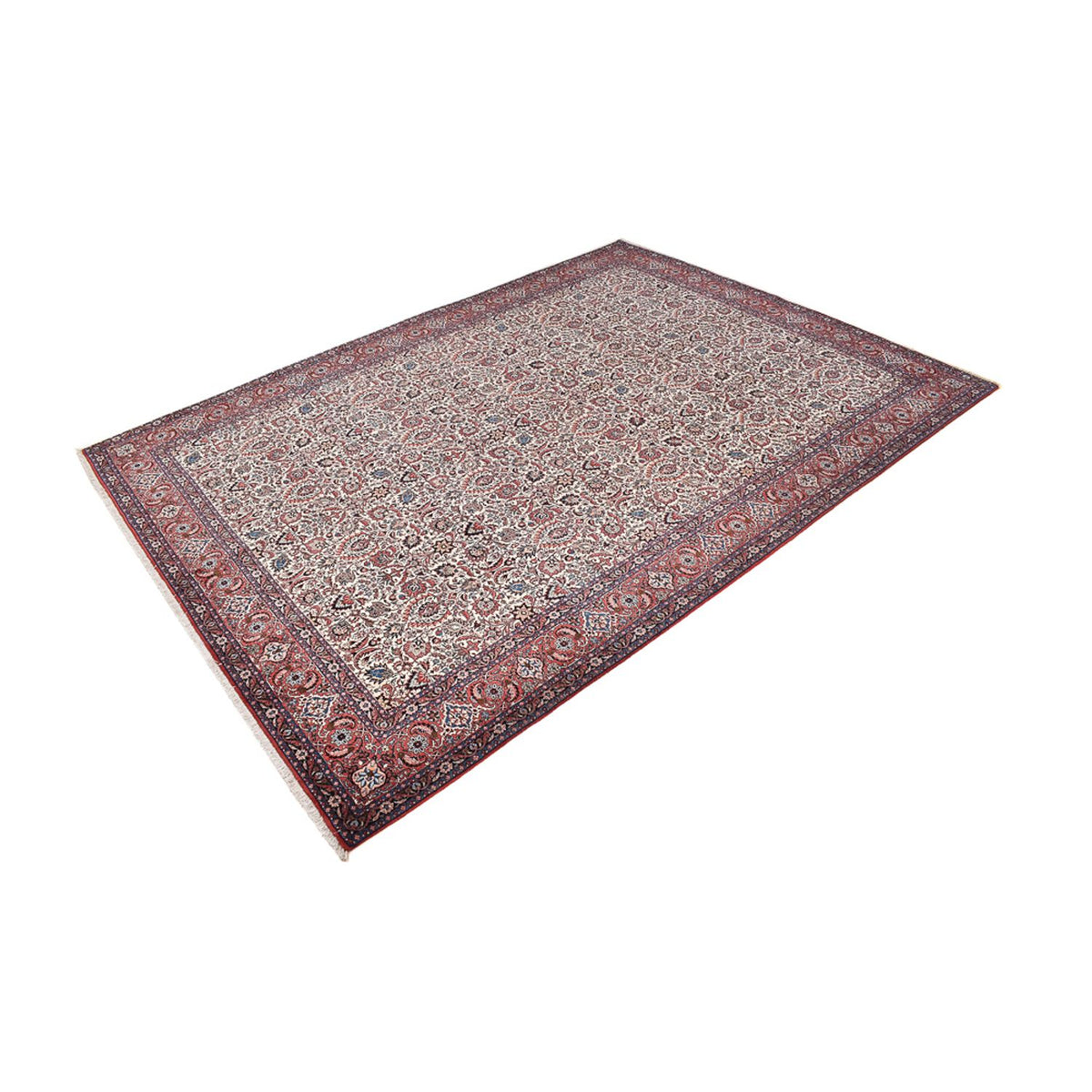 Tapis persan - Bidjar - 412 x 302 cm - marron clair