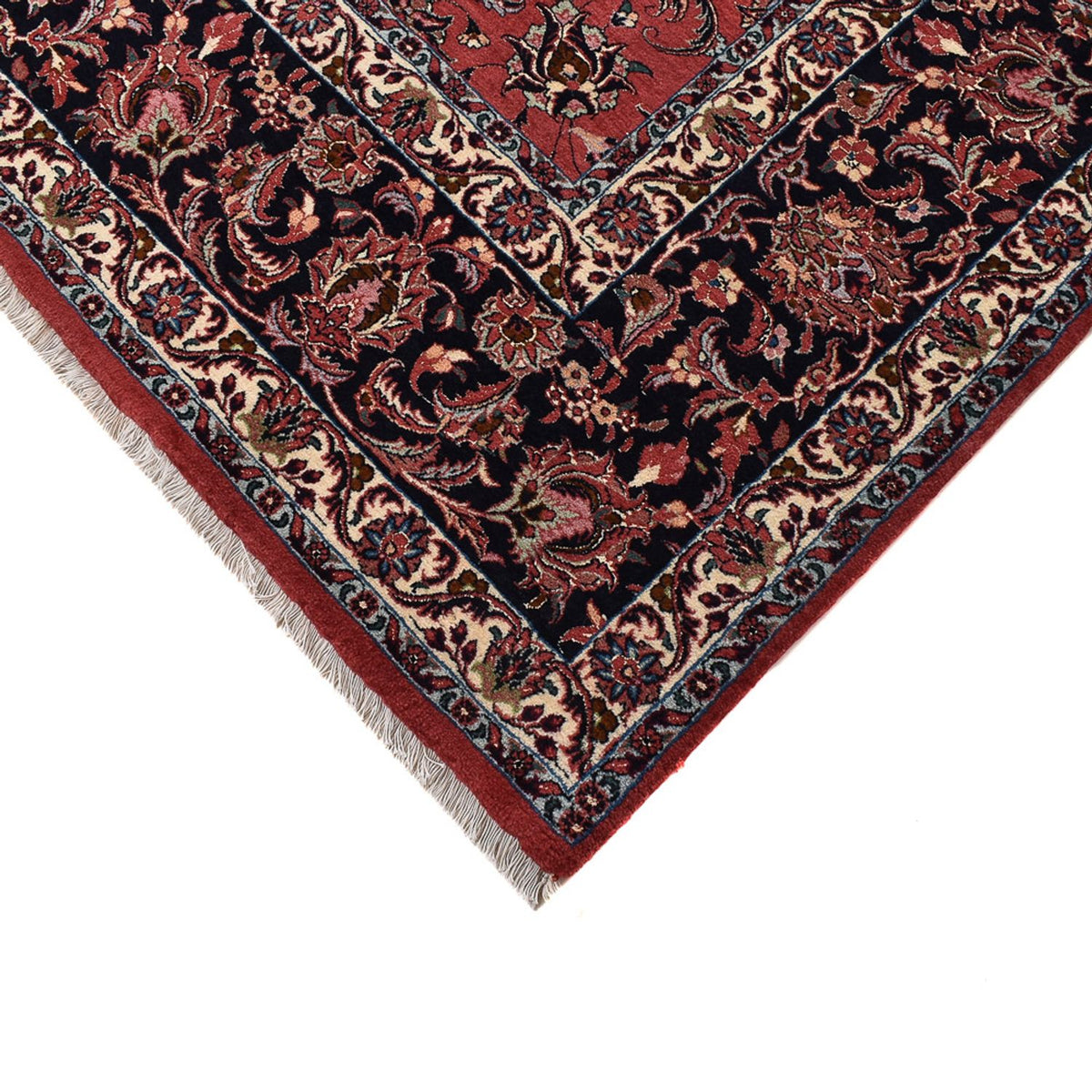 Tapis persan - Bidjar - 400 x 304 cm - rouge
