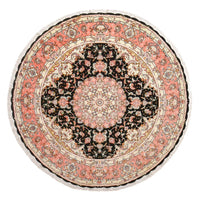 Tapis persan - Tabriz - Premium ronde  - 250 x 250 cm - multicolore