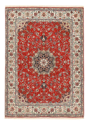 Tapis persan - Tabriz - Premium - 213 x 150 cm - rouge