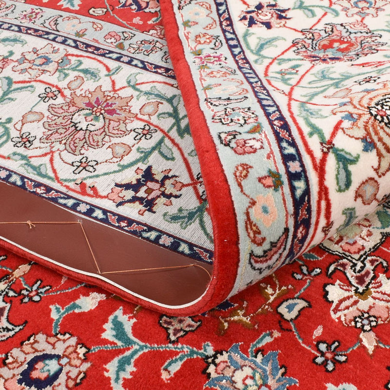 Tapis persan - Tabriz - Premium - 213 x 150 cm - rouge