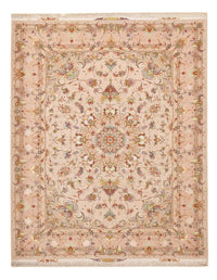 Tapis persan - Tabriz - Royal - 203 x 150 cm - beige