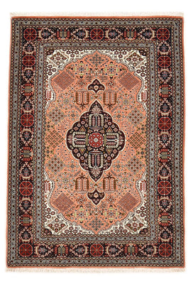 Tapis persan - Tabriz - Royal - 147 x 103 cm - rouge clair