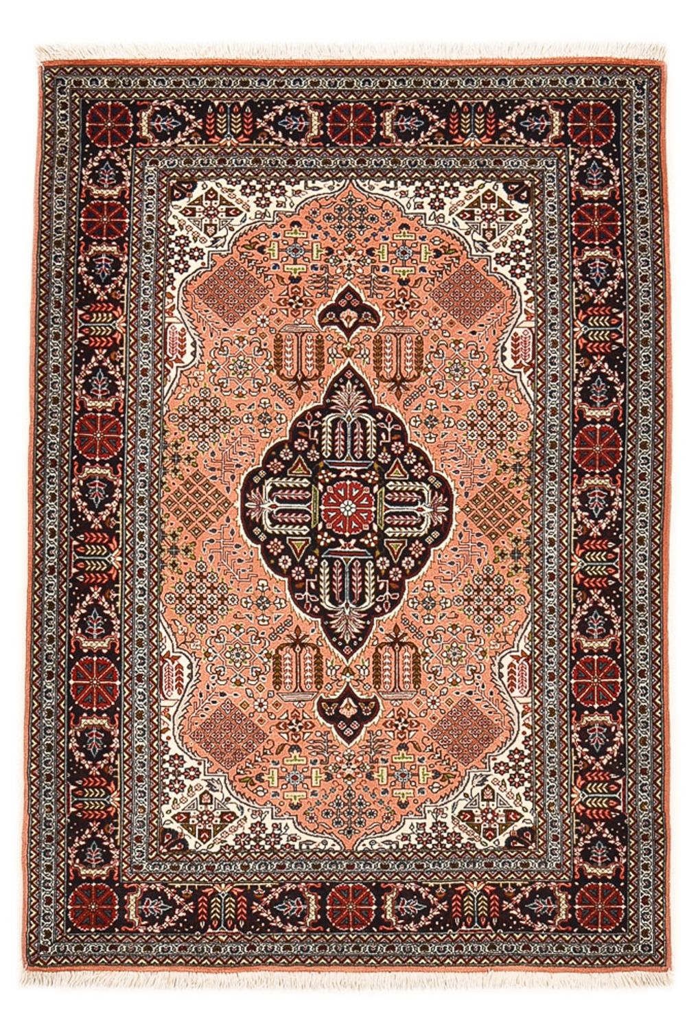 Tapis persan - Tabriz - Royal - 147 x 103 cm - rouge clair