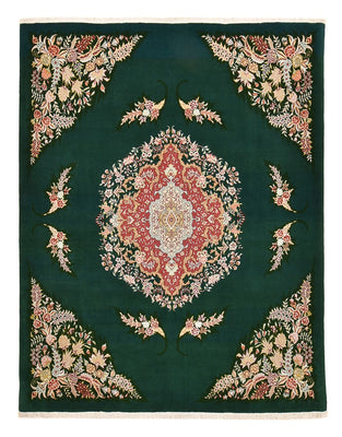 Tapis persan - Tabriz - Royal - 250 x 200 cm - vert
