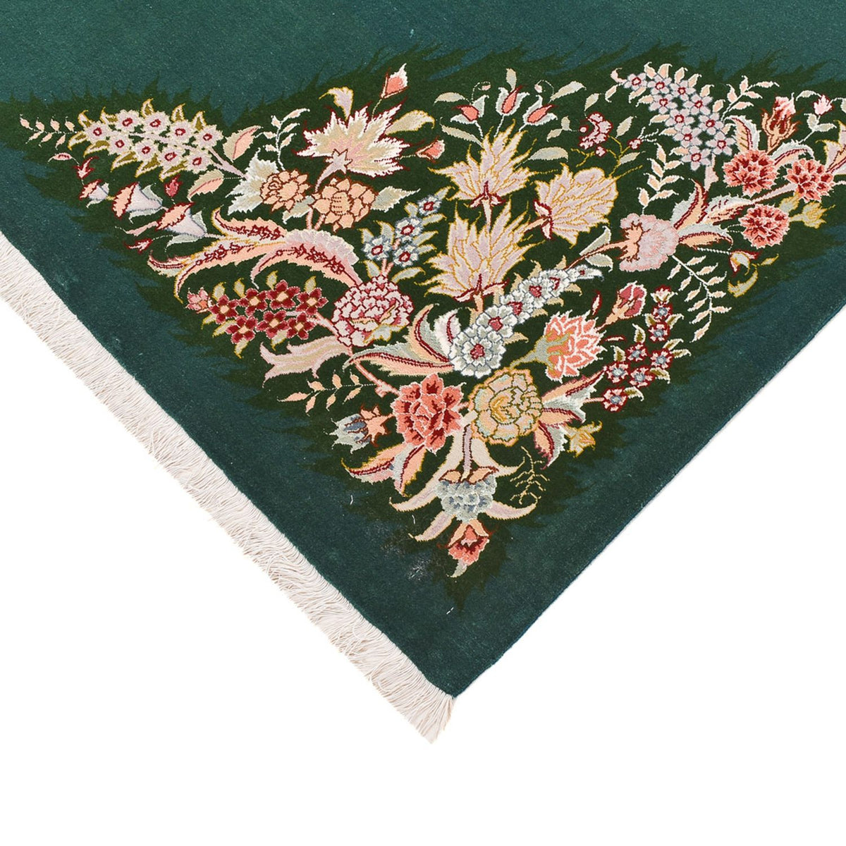 Tapis persan - Tabriz - Royal - 250 x 200 cm - vert