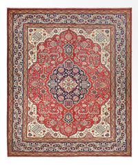 Tapis persan - Tabriz - Royal - 376 x 305 cm - rouge