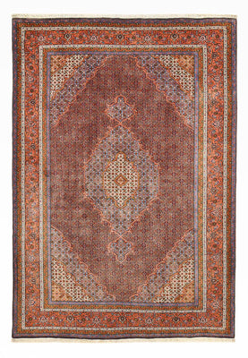 Tapis Gabbeh - Persan Kashkuli - 304 x 206 cm - rouge foncé