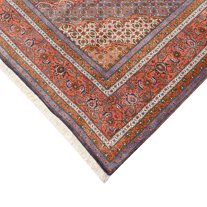 Tapis Gabbeh - Persan Kashkuli - 304 x 206 cm - rouge foncé
