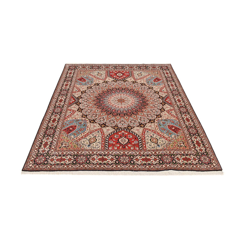 Tapis persan - Tabriz - Royal - 250 x 202 cm - beige foncé