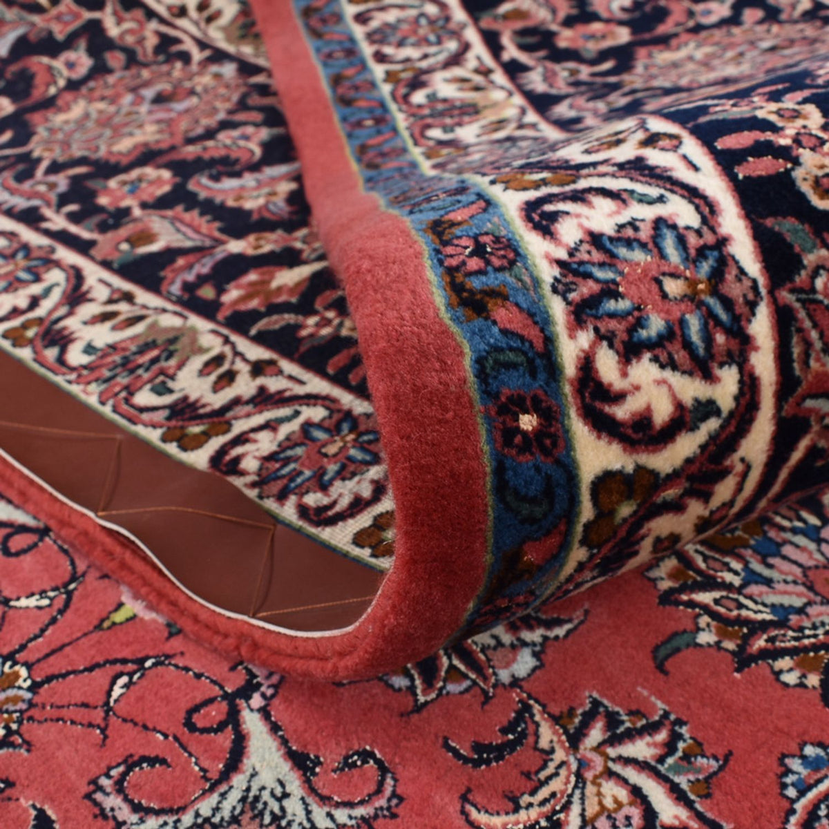 Tapis persan - Bidjar - 390 x 303 cm - rouge