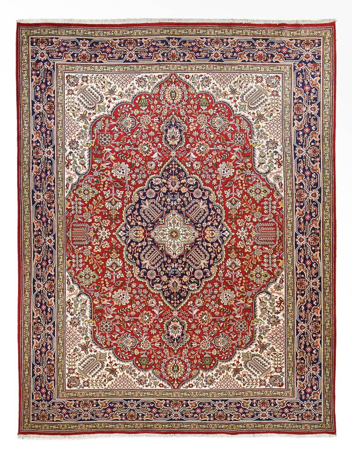 Tapis persan - Tabriz - Royal - 392 x 298 cm - rouille