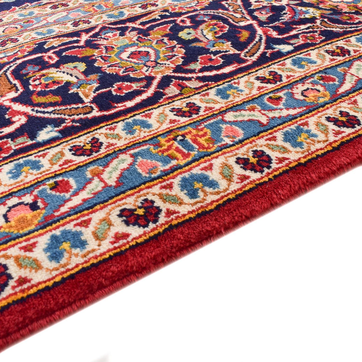 Tapis persan - Keshan - 402 x 248 cm - rouge