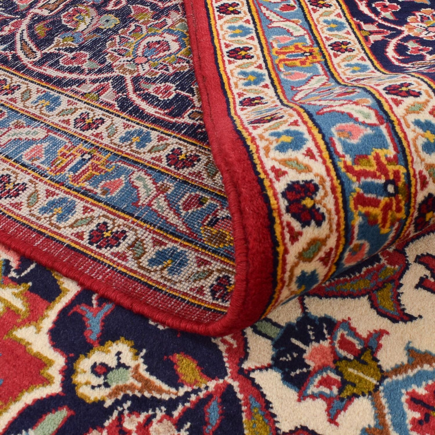 Tapis persan - Keshan - 402 x 248 cm - rouge