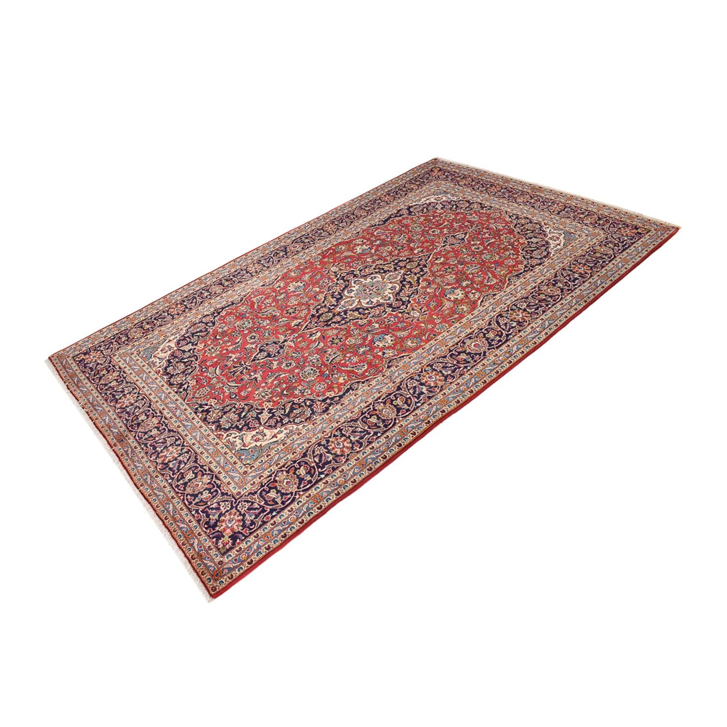 Tapis persan - Keshan - 402 x 248 cm - rouge