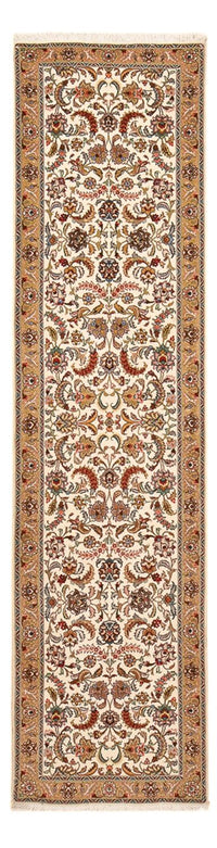 Tapis de couloir Tapis persan - Tabriz - Premium - 307 x 79 cm - caramel