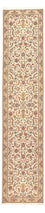 Tapis de couloir Tapis persan - Tabriz - Royal - 405 x 84 cm - beige