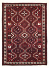 Tapis Loribaft Tapis 222x302cm - Perserteppich Wollteppich - Rectangle / Rouge Bordeaux / 222 x 302 cm Rectangle