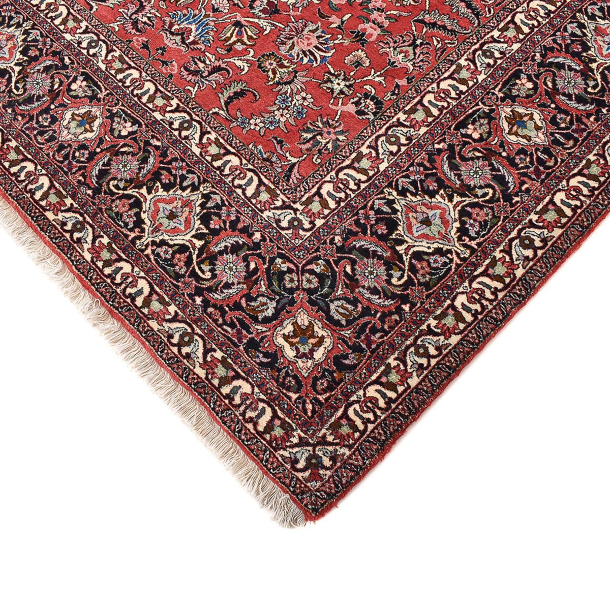 Tapis persan - Bidjar - 397 x 310 cm - rouge