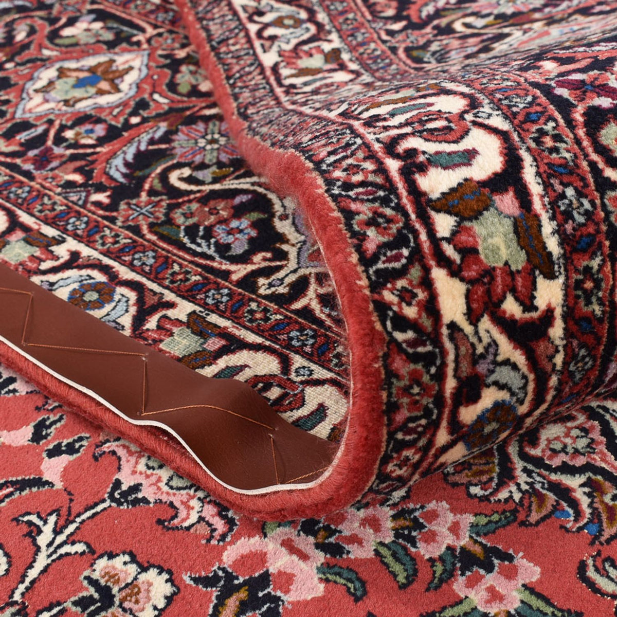 Tapis persan - Bidjar - 397 x 310 cm - rouge