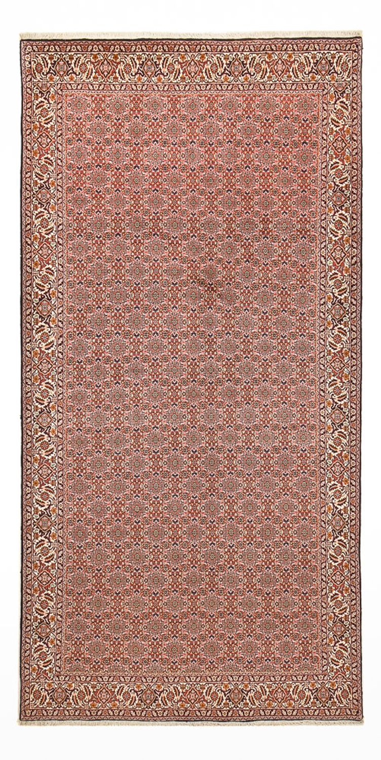 Tapis de couloir Tapis persan - Bidjar - 398 x 202 cm - rouille