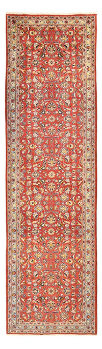 Tapis de couloir Tapis persan - Keshan - 392 x 110 cm - rouge