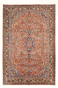 Tapis persan - Nomadic - 310 x 208 cm - rouge clair