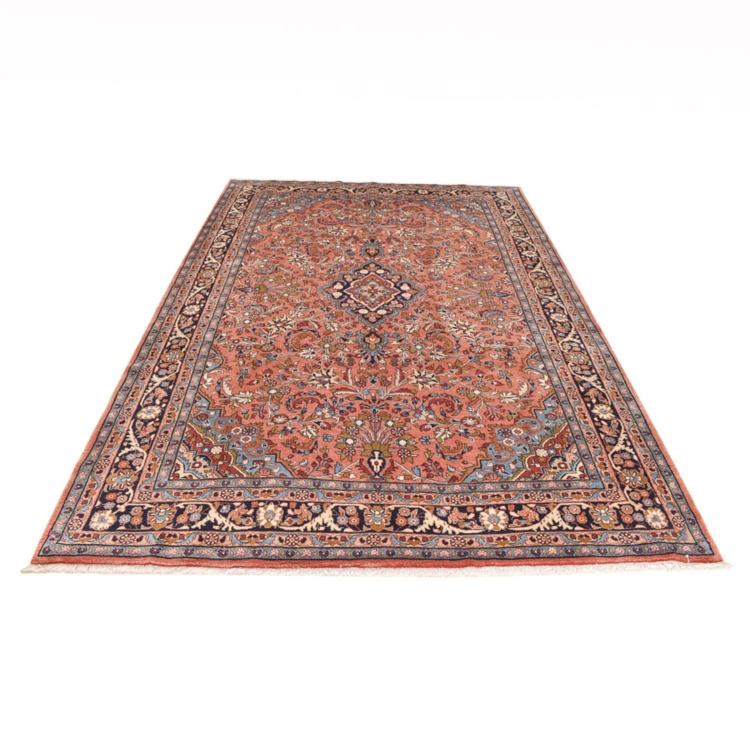 Tapis persan - Nomadic - 310 x 208 cm - rouge clair