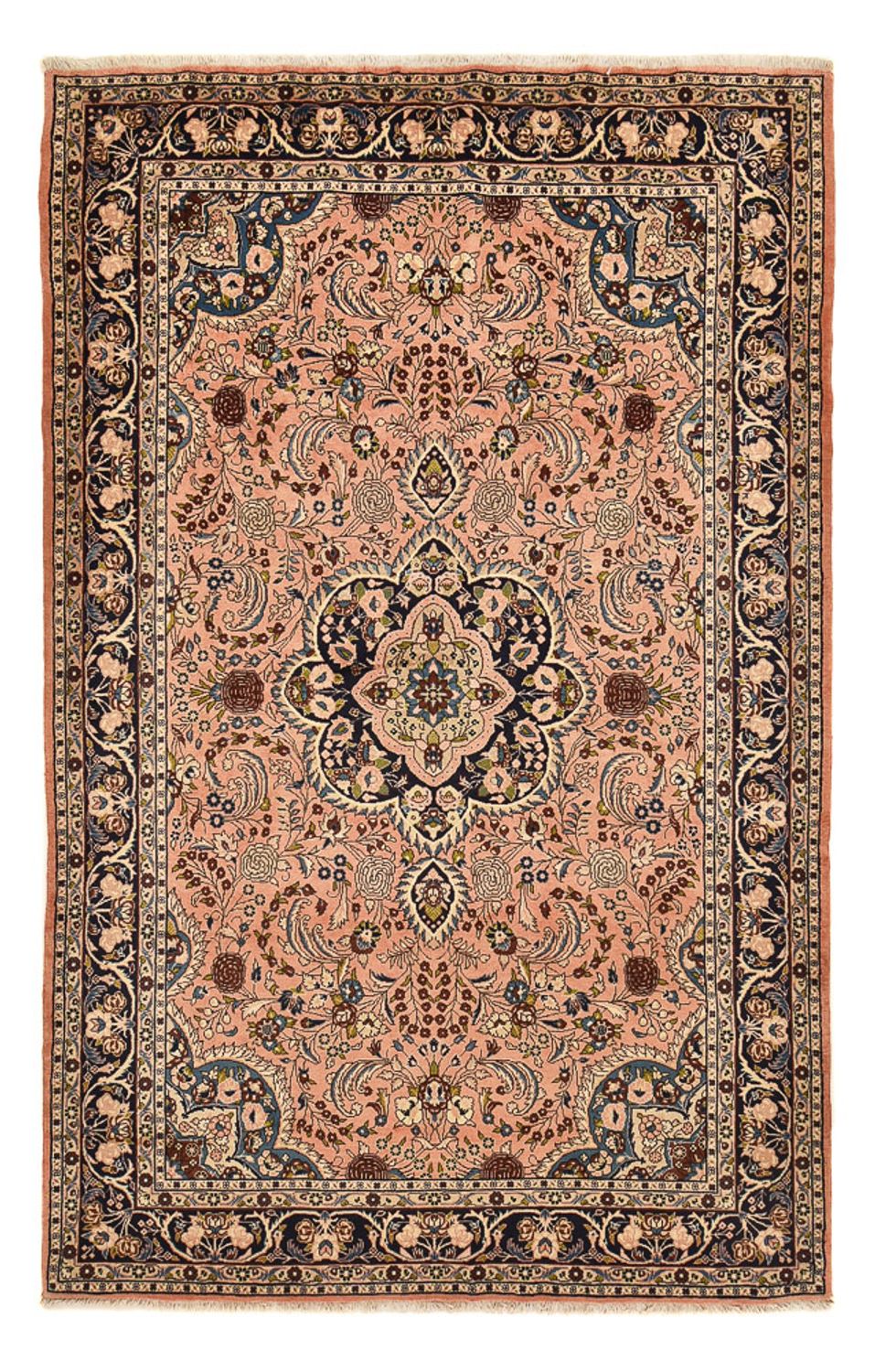 Tapis persan - Nomadic - 321 x 210 cm - rose