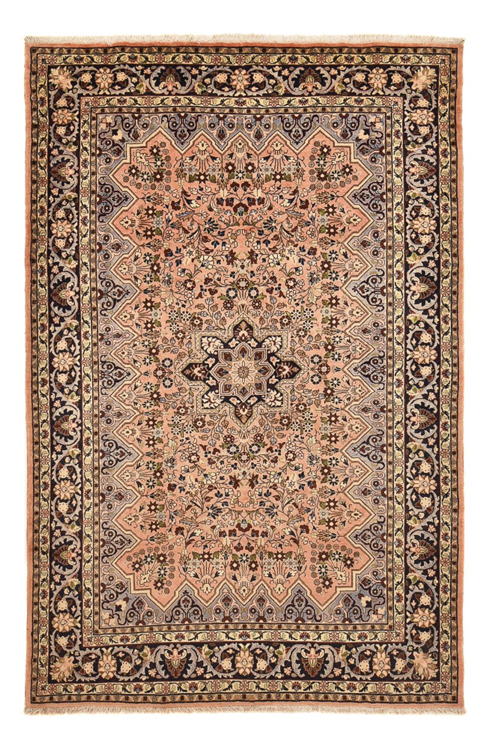 Tapis persan - Nomadic - 312 x 212 cm - rose