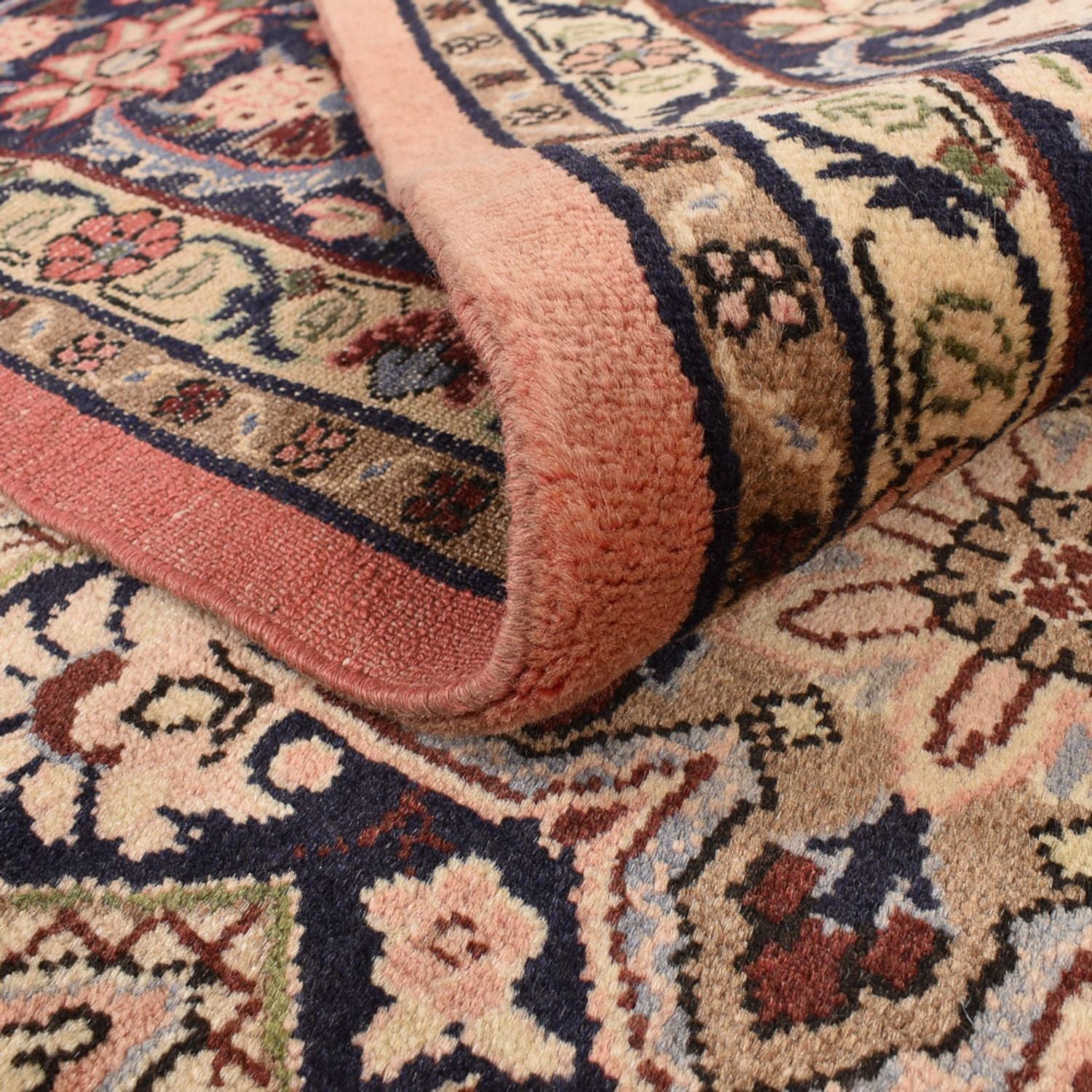 Tapis persan - Nomadic - 312 x 212 cm - rose