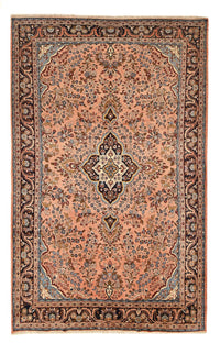 Tapis persan - Nomadic - 320 x 202 cm - rouge clair