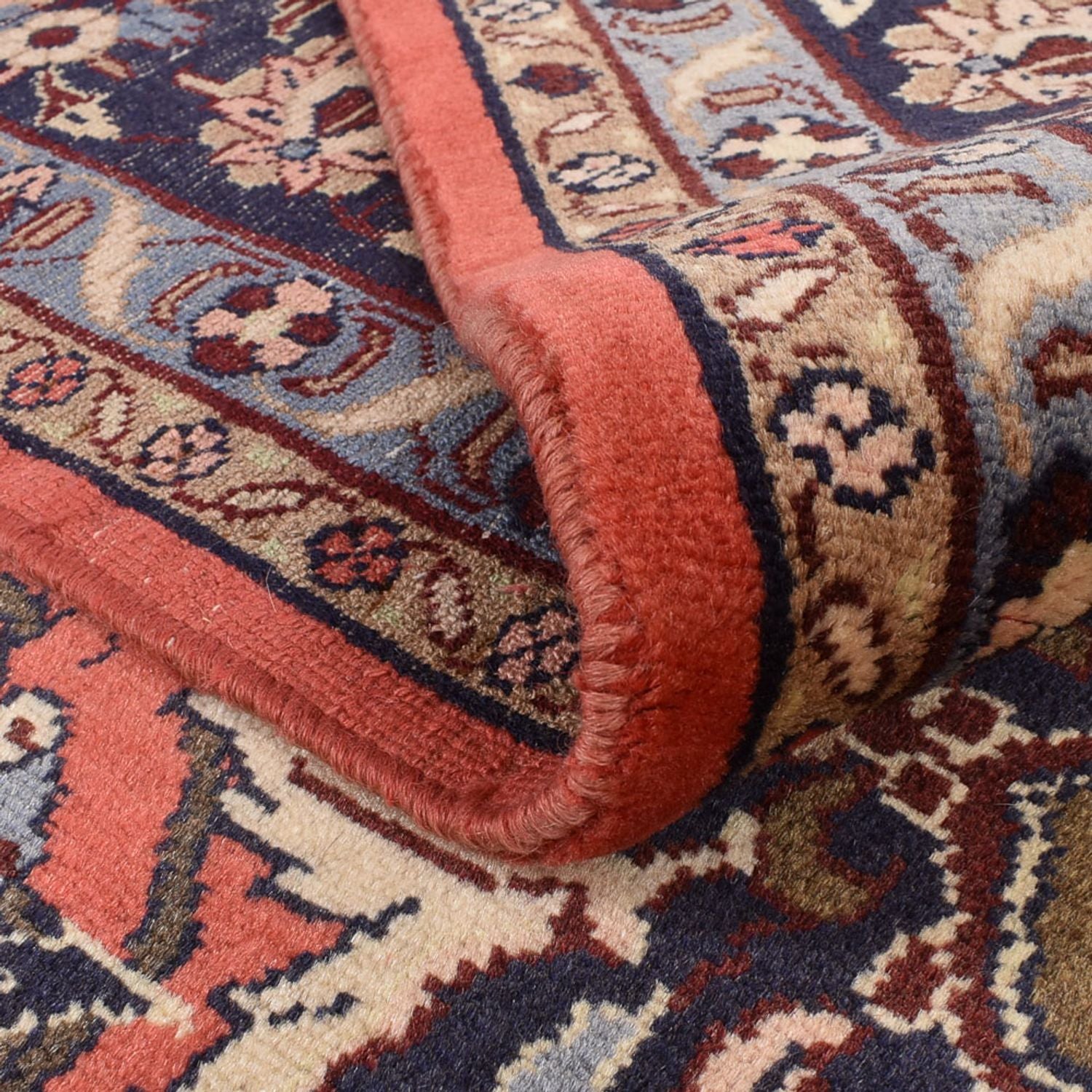 Tapis persan - Nomadic - 300 x 198 cm - rouge clair