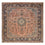 Tapis persan - Nomadic carré  - 308 x 305 cm - saumon