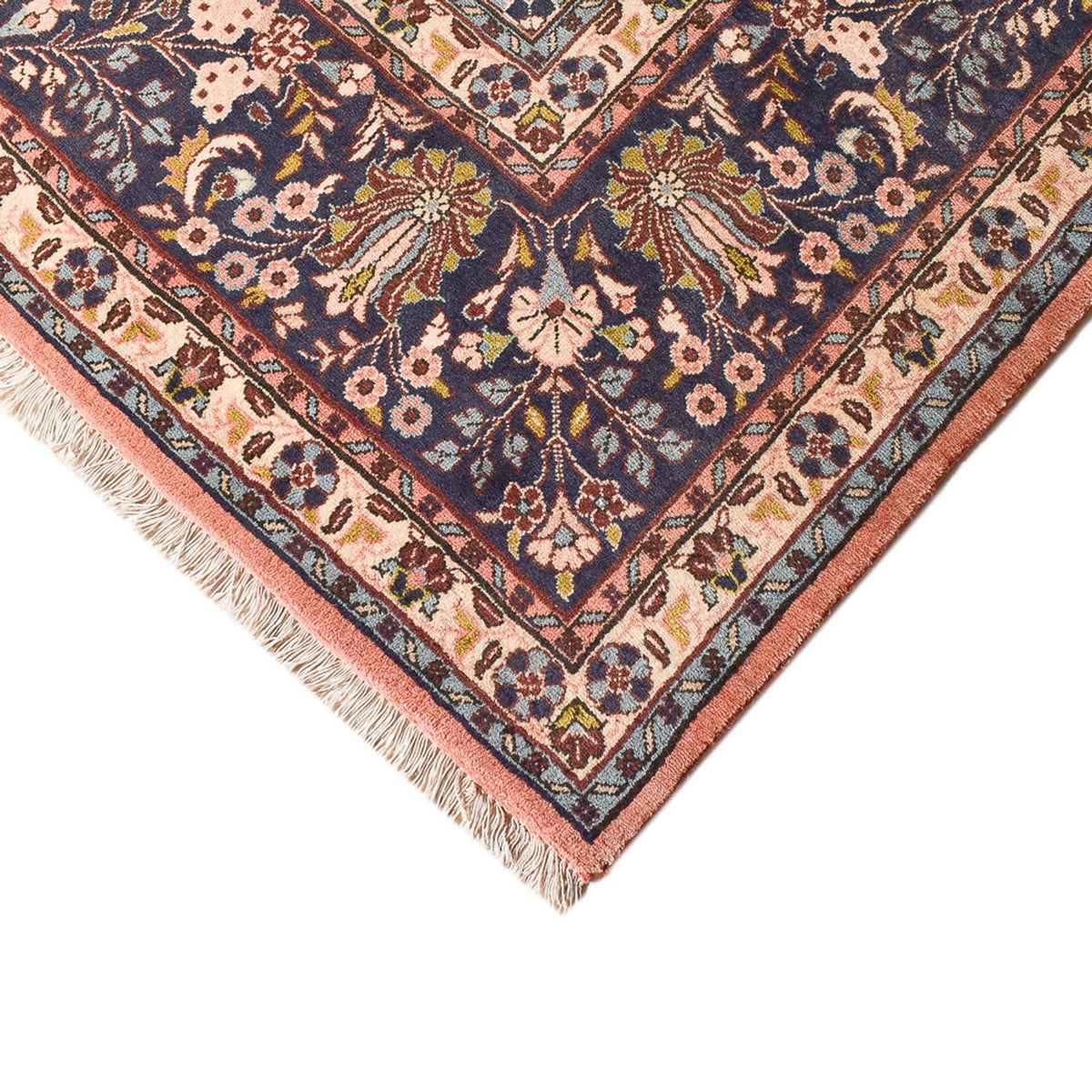 Tapis persan - Nomadic carré  - 308 x 305 cm - saumon