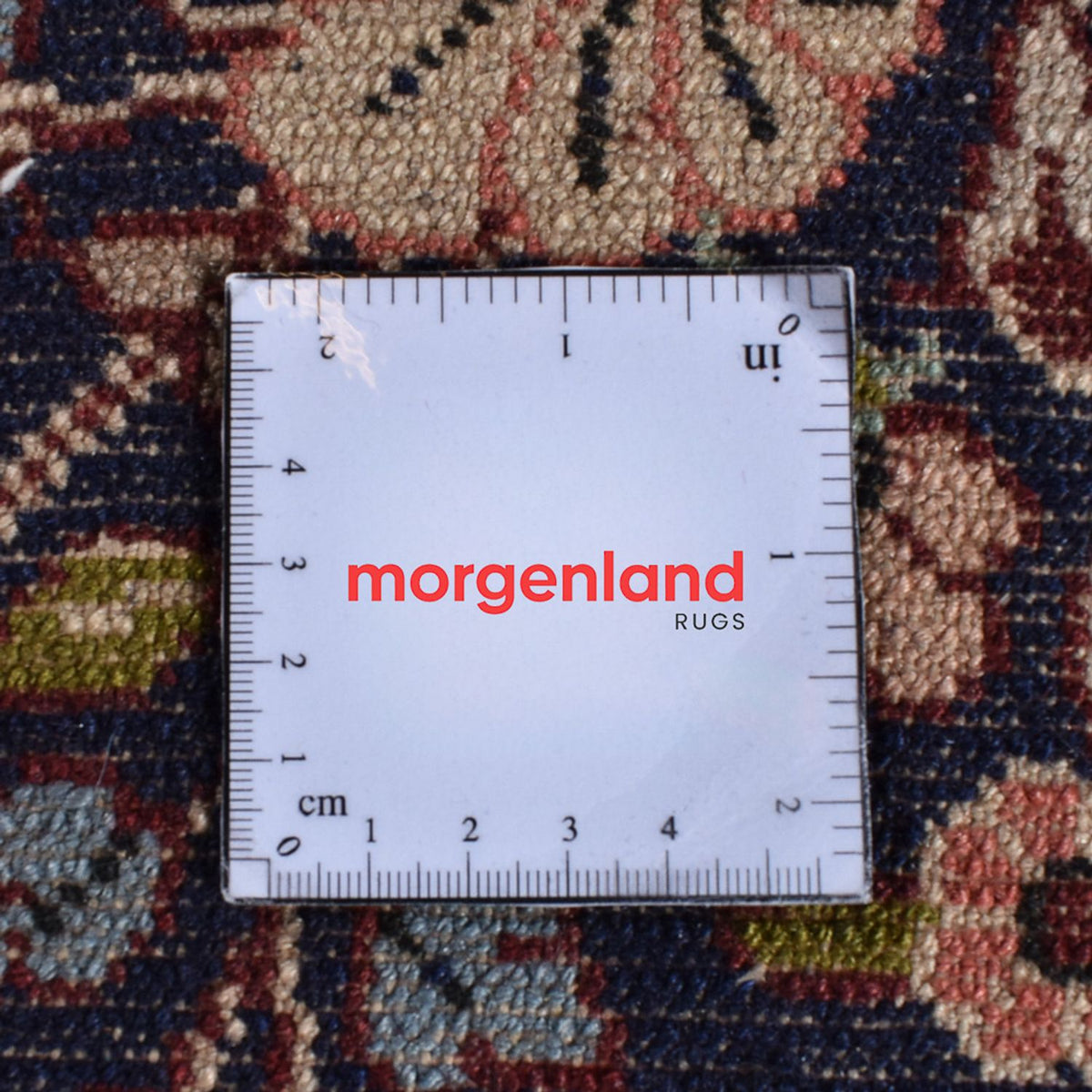 Tapis persan - Nomadic carré  - 308 x 305 cm - saumon