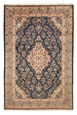 Tapis persan - Nomadic - 297 x 205 cm - bleu foncé