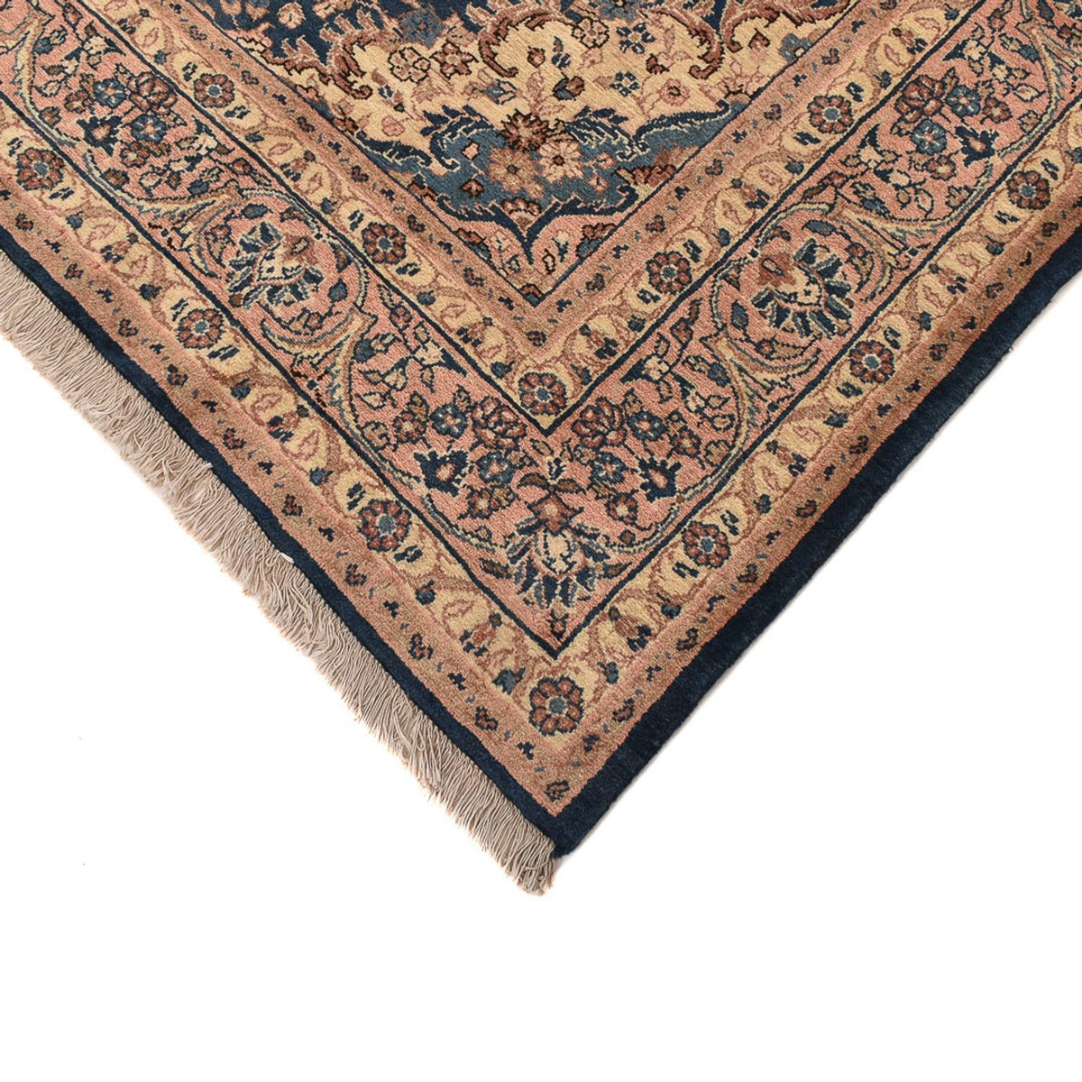 Tapis persan - Nomadic - 297 x 205 cm - bleu foncé