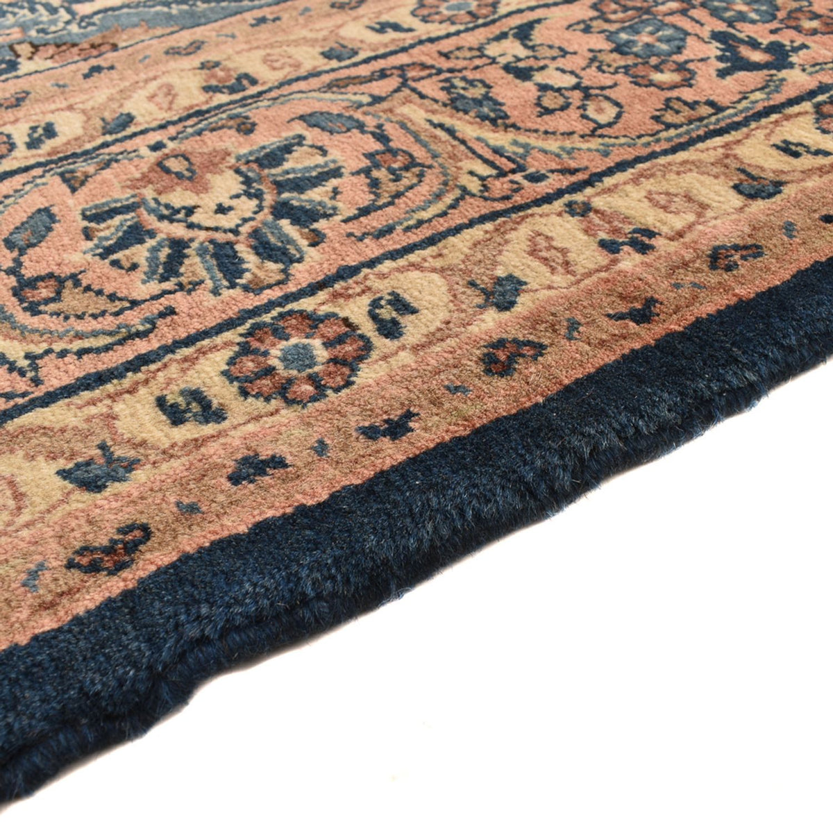 Tapis persan - Nomadic - 297 x 205 cm - bleu foncé