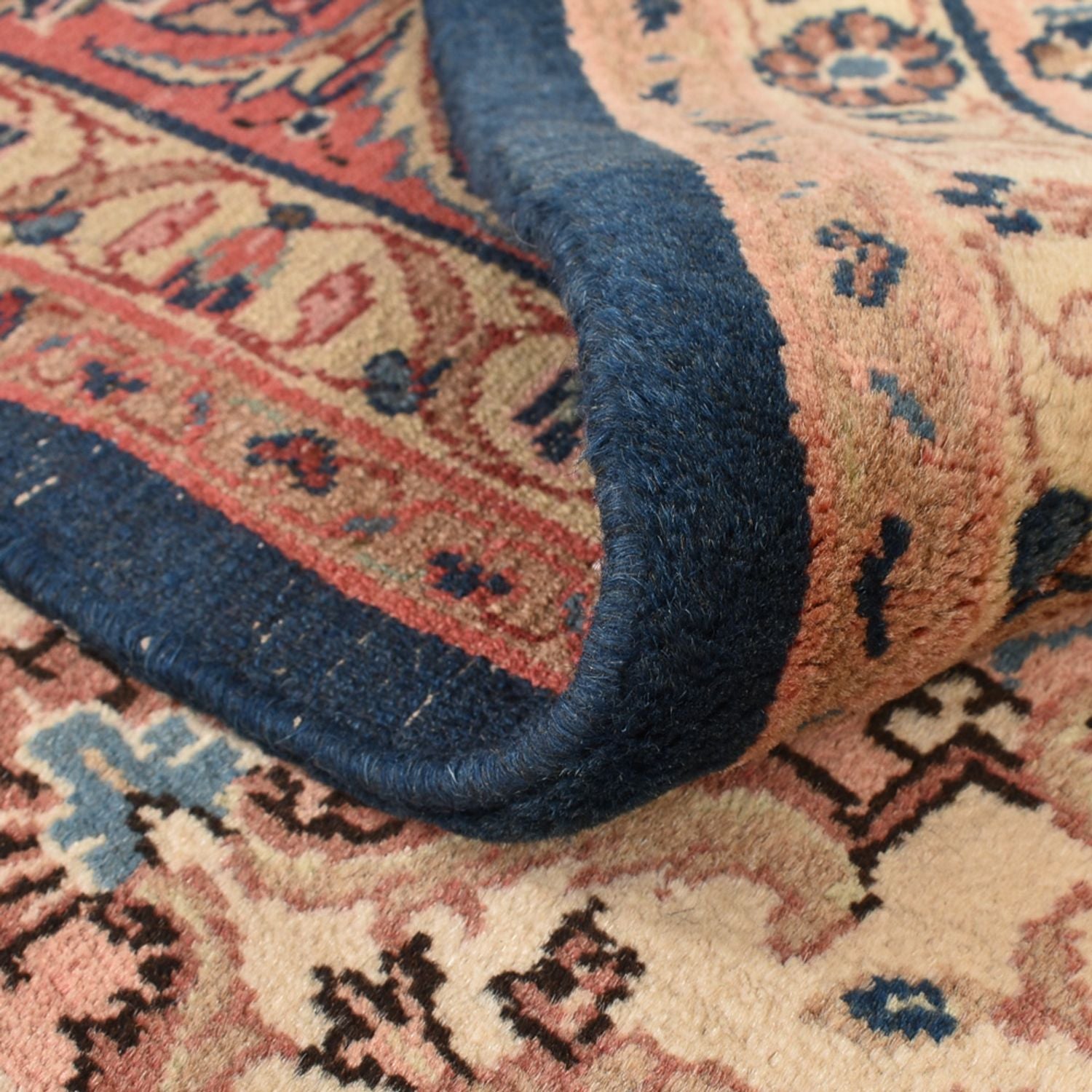Tapis persan - Nomadic - 297 x 205 cm - bleu foncé