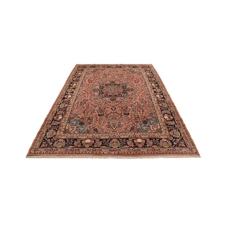 Tapis persan - Nomadic - 294 x 210 cm - rouge clair