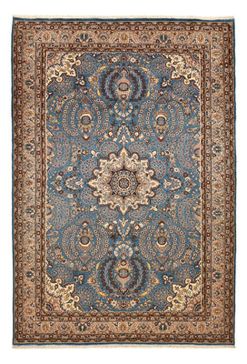 Tapis persan - Nomadic - 288 x 204 cm - bleu de mer
