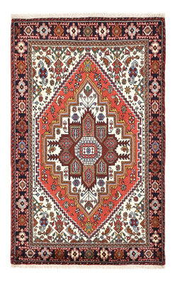 Tapis persan - Nomadic - 124 x 78 cm - rouge clair