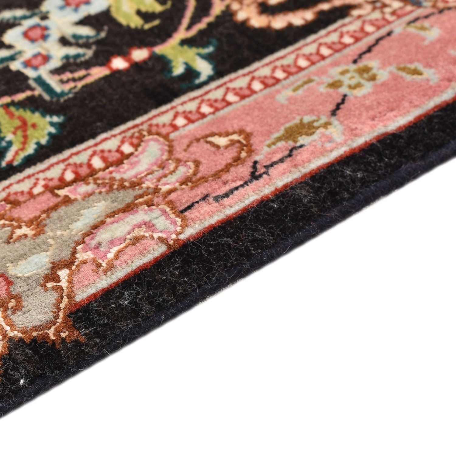 Tapis persan - Tabriz - Royal - 72 x 55 cm - bleu foncé