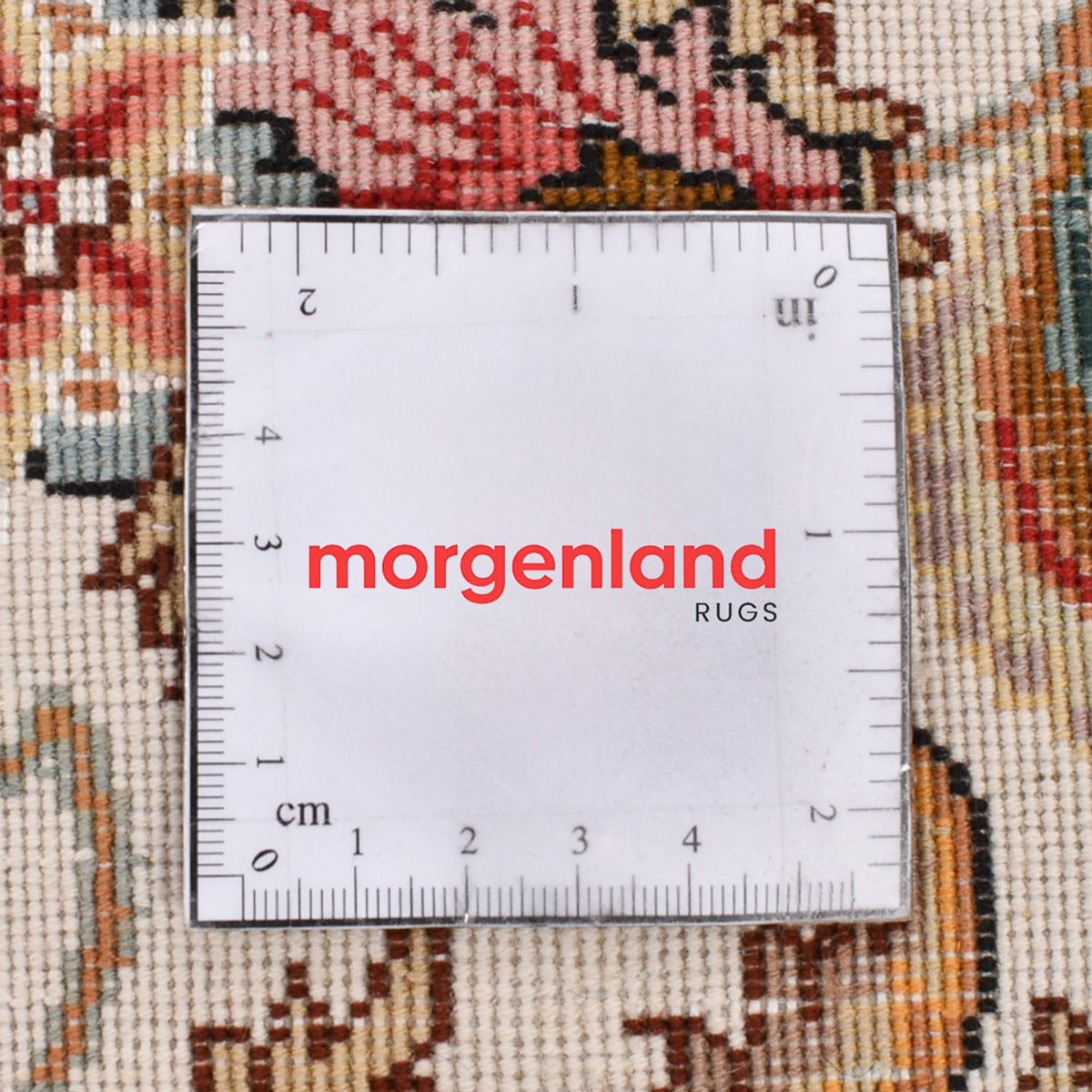 Tapis de couloir Tapis persan - Tabriz - Premium - 320 x 77 cm - caramel