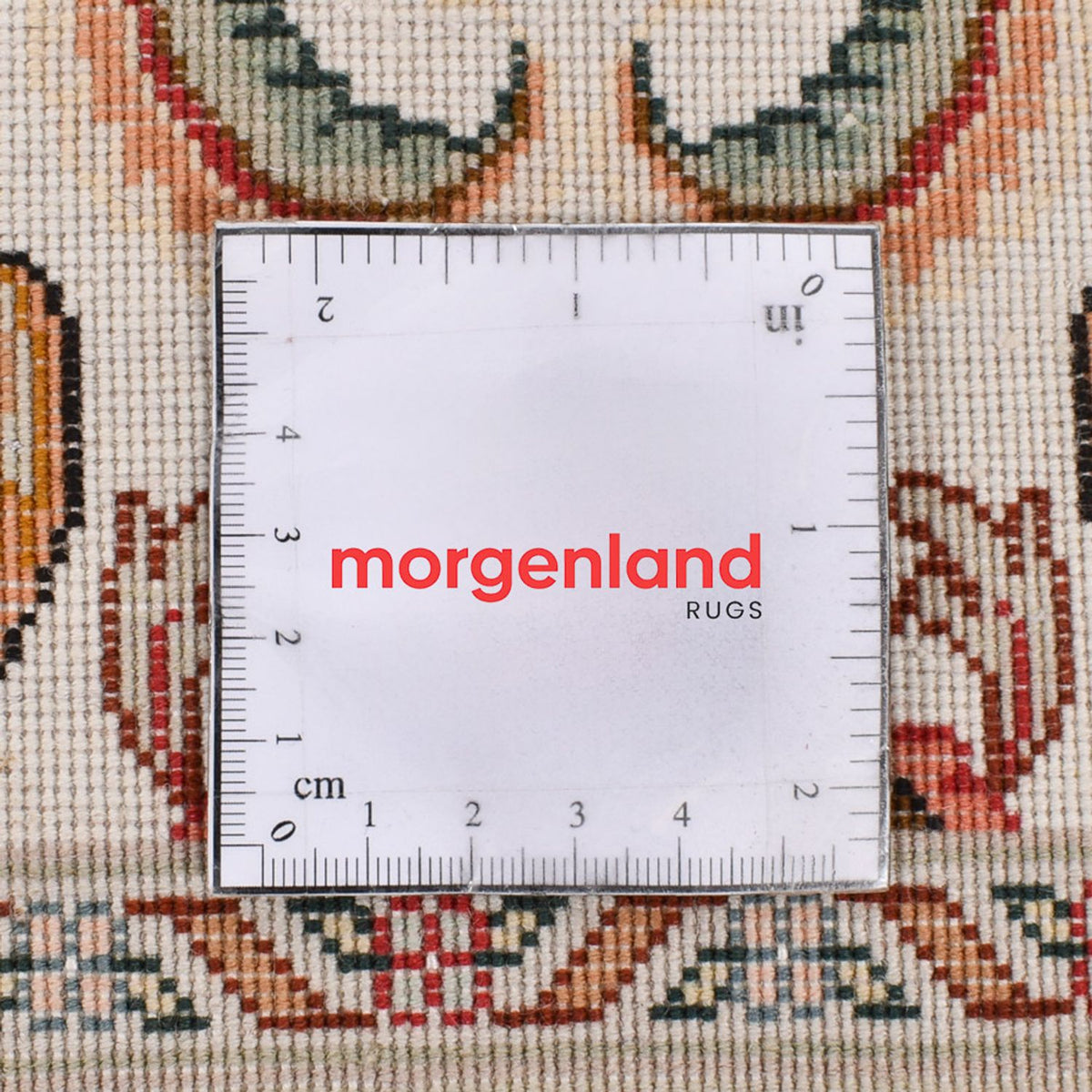 Tapis de couloir Tapis persan - Tabriz - Premium - 312 x 74 cm - caramel