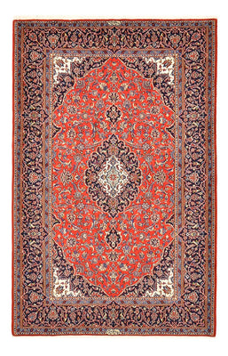 Tapis persan - Keshan - 227 x 150 cm - rouge