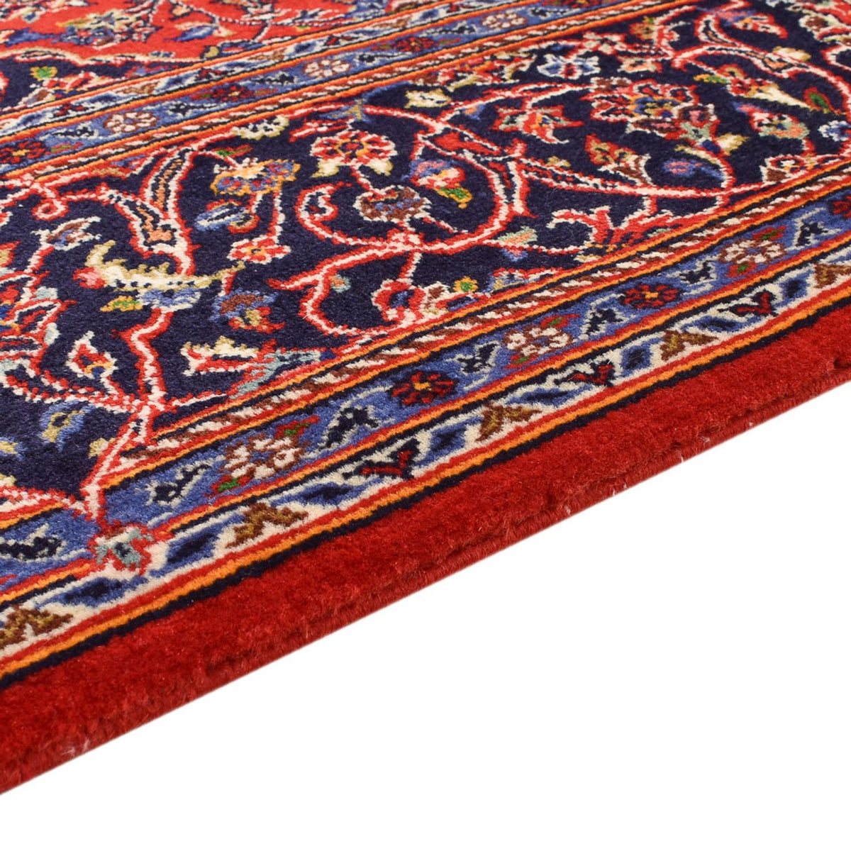 Tapis persan - Keshan - 227 x 150 cm - rouge